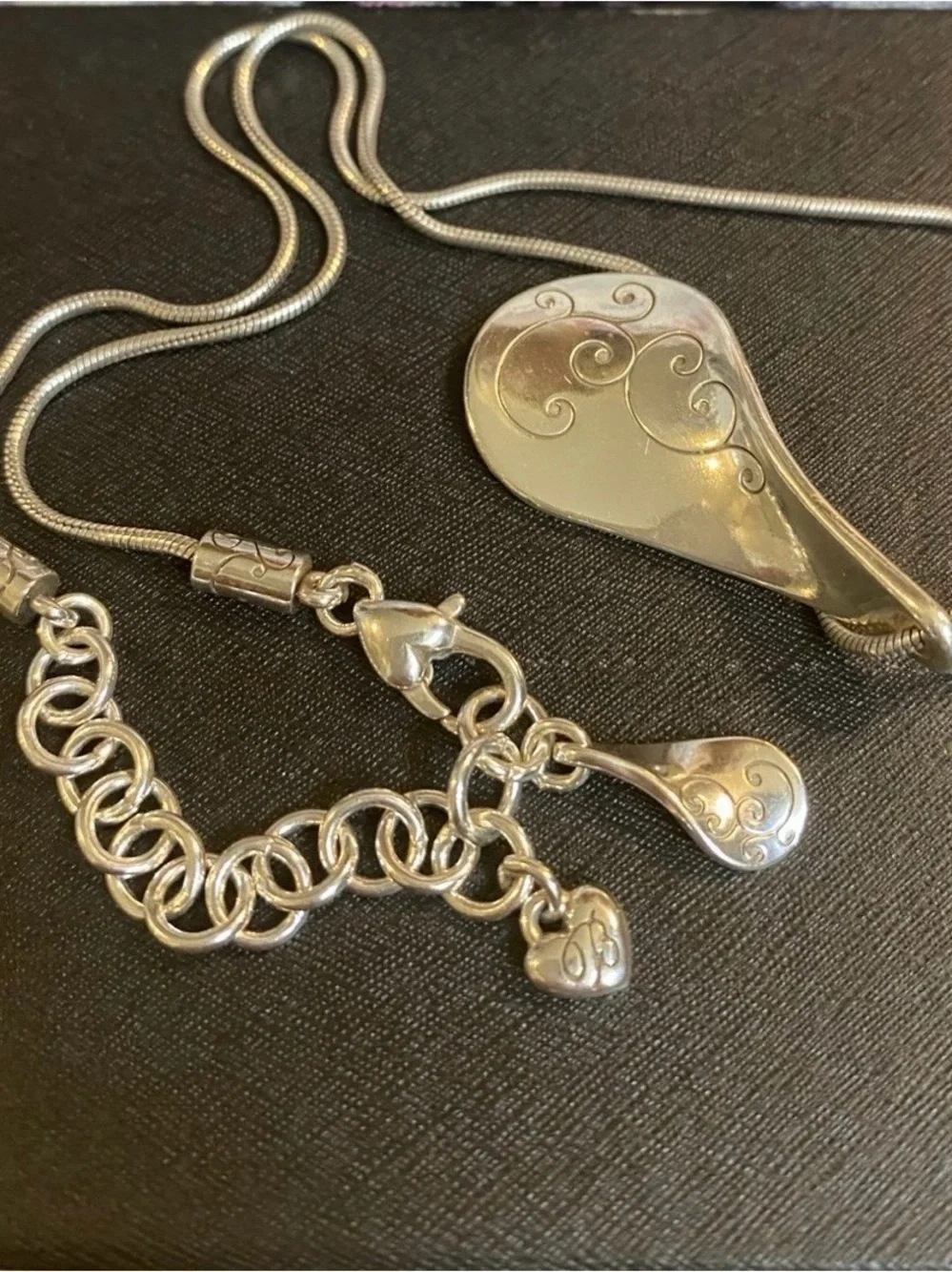 Brighton “Twirl” Twist Shiny Necklace NWOT J46930 MSRP ($68!)